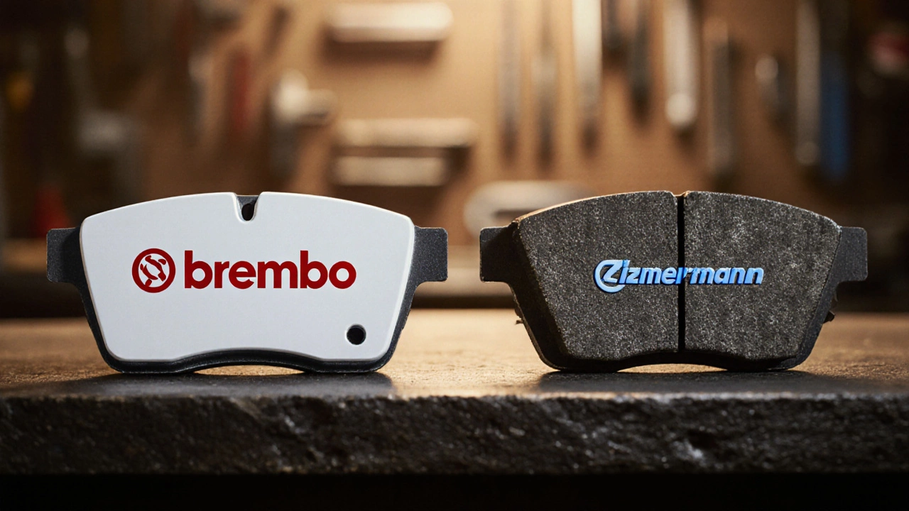 Brembo vs Zimmermann: сравнение тормозных колодок
