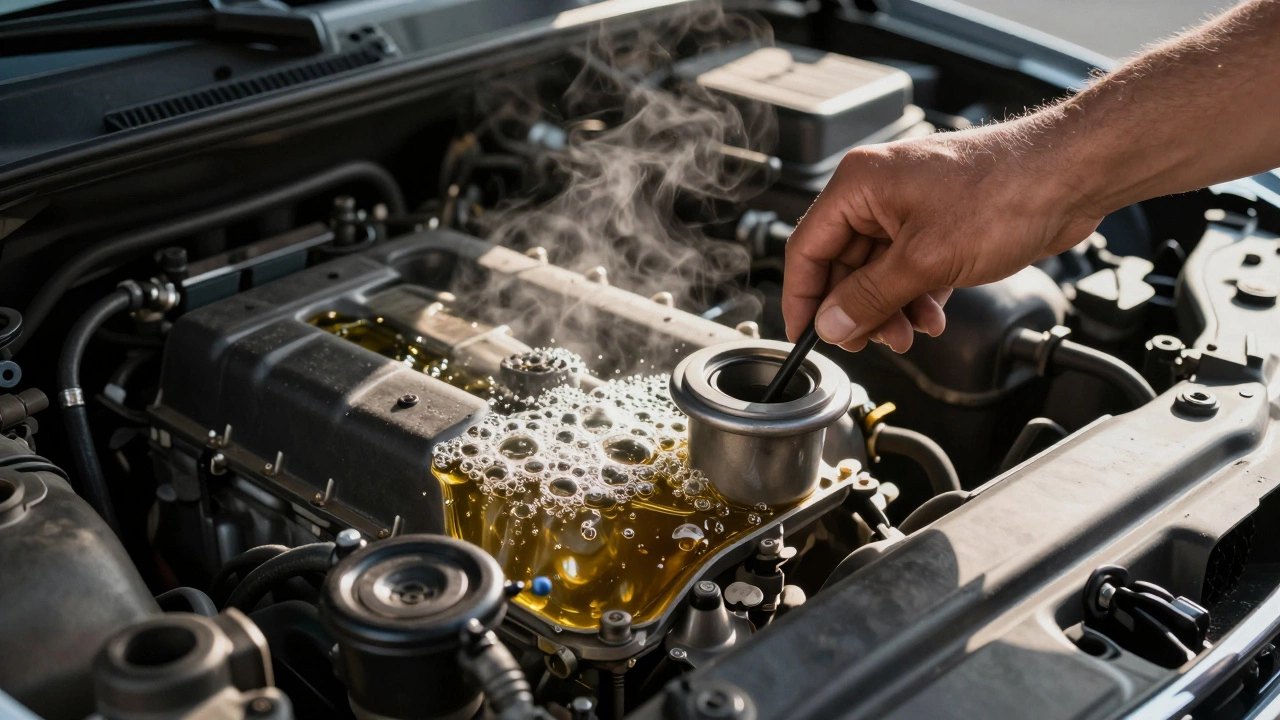 Можно ли ехать сразу после замены масла в двигателе?