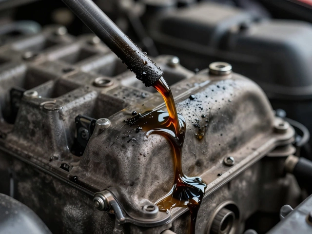 Как ведет себя двигатель на старом масле: последствия и признаки износа